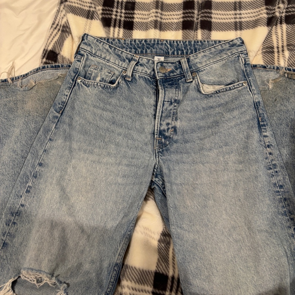 H&M Baggy Loose Fit Wide Jeans